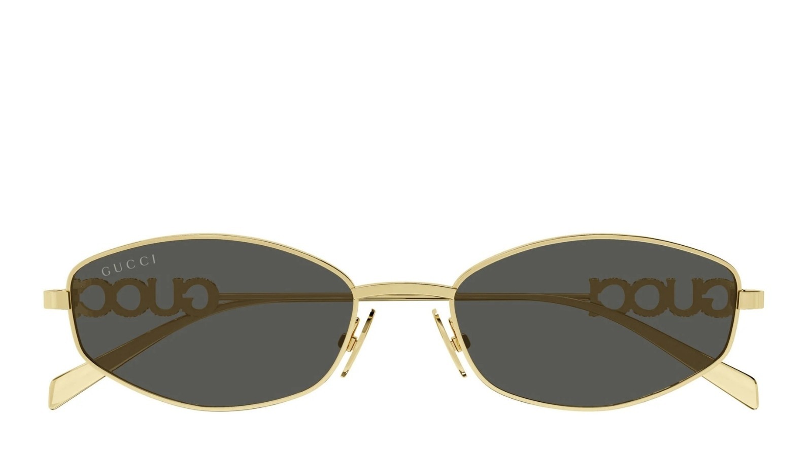 Occhiali da sole donna Luxury Gucci GG1802S 001 gold gold grey nuova collezione