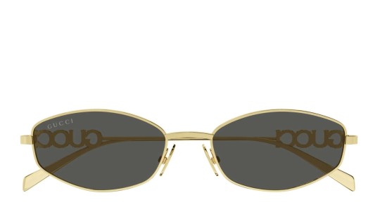 Occhiali da sole donna Luxury Gucci GG1802S 001 gold gold grey nuova collezione