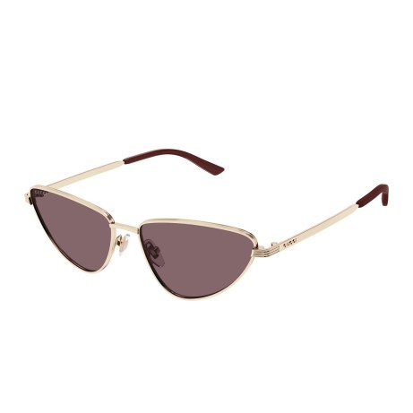 Occhiali da sole donna Luxury Gucci GG1879S 003 gold gold red nuova collezione 2