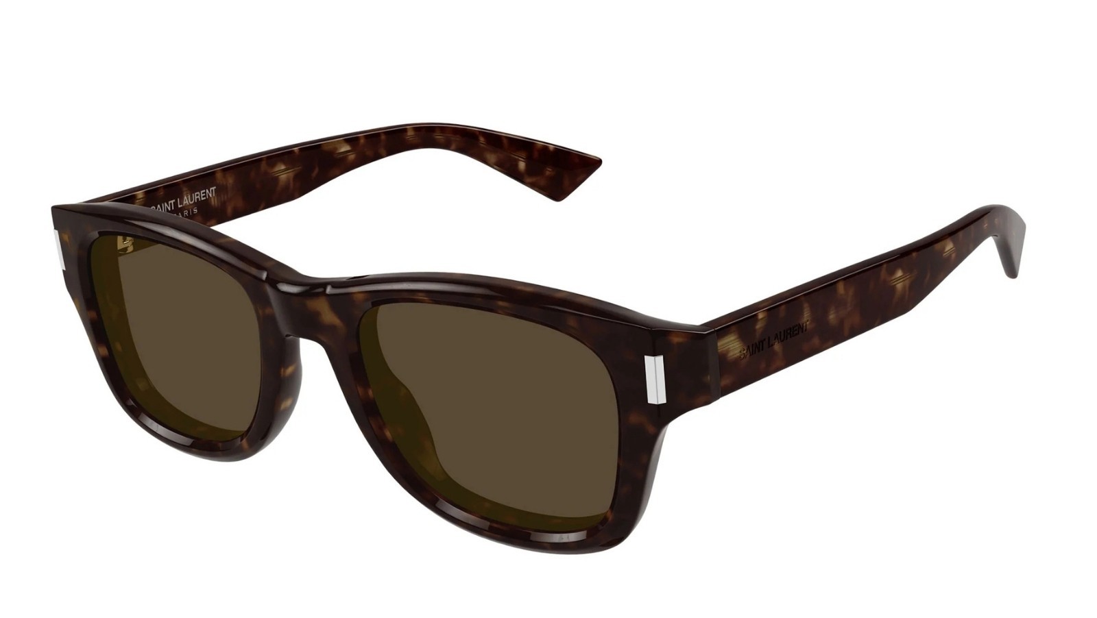 Occhiali da sole uomo Luxury Saint Laurent SL 801 002 havana havana brown nuova collezione