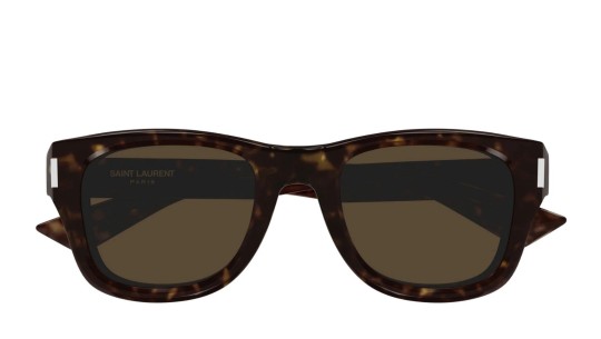 Occhiali da sole uomo Luxury Saint Laurent SL 801 002 havana havana brown nuova collezione