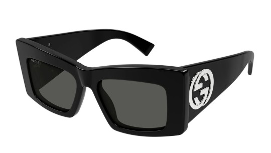 Occhiali da sole donna Luxury Gucci GG1842S 001 black black grey nuova collezione