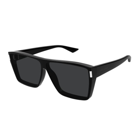 Occhiali da sole unisex Luxury Saint Laurent SL 756 001 black black black nuova collezione 2