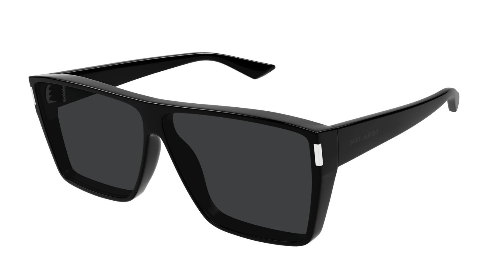 Occhiali da sole unisex Luxury Saint Laurent SL 756 001 black black black nuova collezione