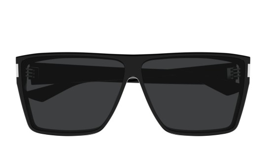 Occhiali da sole unisex Luxury Saint Laurent SL 756 001 black black black nuova collezione