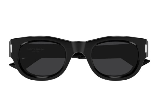 Occhiali da sole unisex Luxury Saint Laurent SL 761 001 black black black nuova collezione