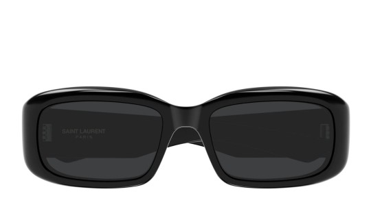 Occhiali da sole unisex Luxury Saint Laurent SL 809 001 black black black nuova collezione