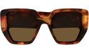 Luxury women s sunglasses Gucci GG0956S Havana Brown (007) new collection