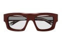 Occhiali da sole uomo Luxury Gucci GG1926S 004 burgundy burgundy tra nuova collezione
