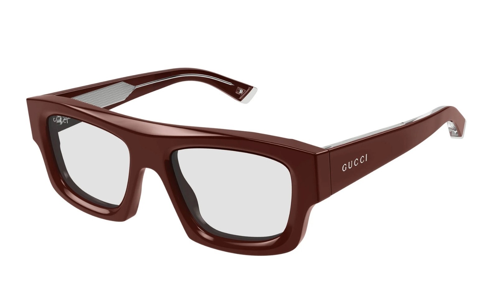 Occhiali da sole uomo Luxury Gucci GG1926S 004 burgundy burgundy tra nuova collezione