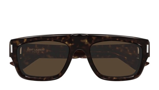 Occhiali da sole uomo Luxury Saint Laurent SL 762 002 havana havana brown nuova collezione