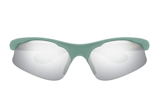 Occhiali da sole uomo Luxury Gucci GG1774S 005 green green silver nuova collezione Occhiali da sole uomo Luxury Gucci GG1774S 005 green green silver nuova collezione