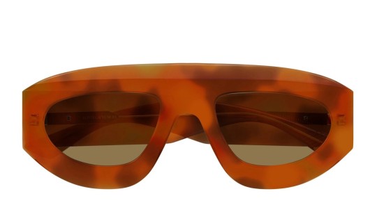 Occhiali da sole unisex Luxury Bottega Veneta BV1358S 002 havana havana brown nuova collezione