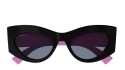 Gucci GG1843S 005 black fuchsia grey