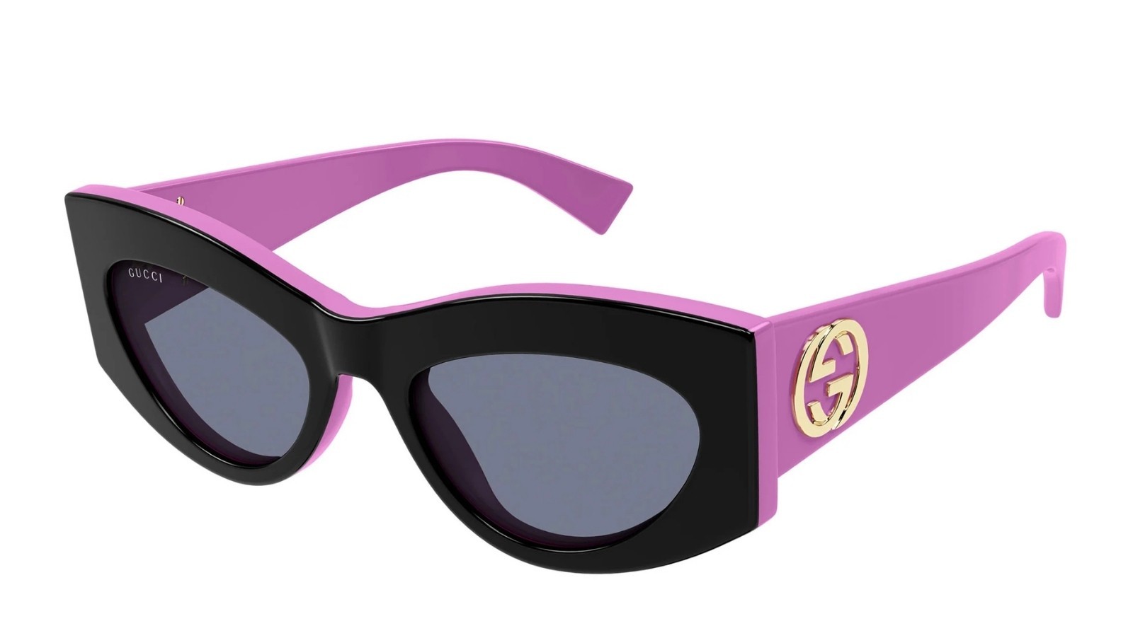 Occhiali da sole donna Luxury Gucci GG1843S 005 black fuchsia grey nuova collezione