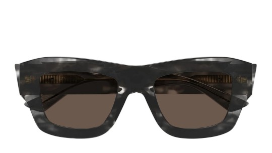 Occhiali da sole donna Luxury Bottega Veneta BV1357S 002 black black brown nuova collezione