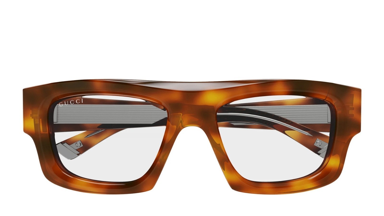 Occhiali da sole uomo Luxury Gucci GG1926S 006 havana havana transpa nuova collezione