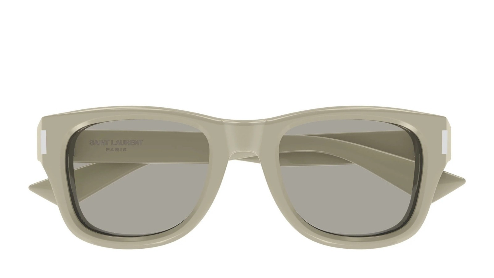 Occhiali da sole uomo Luxury Saint Laurent SL 801 003 green green grey nuova collezione