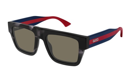 Occhiali da sole uomo Luxury Gucci GG1868S 004 havana blue brown nuova collezione