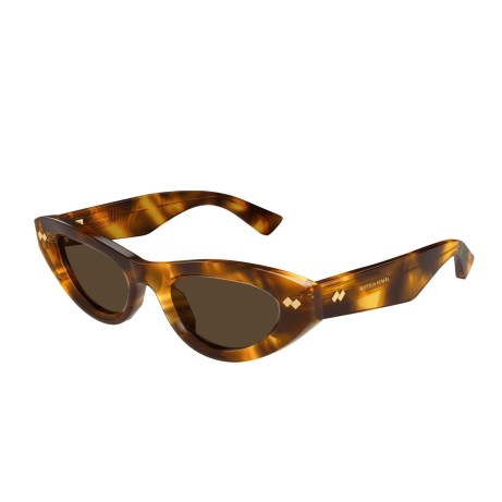 Occhiali da sole donna Luxury Bottega Veneta BV1350S 002 havana havana brown nuova collezione 2