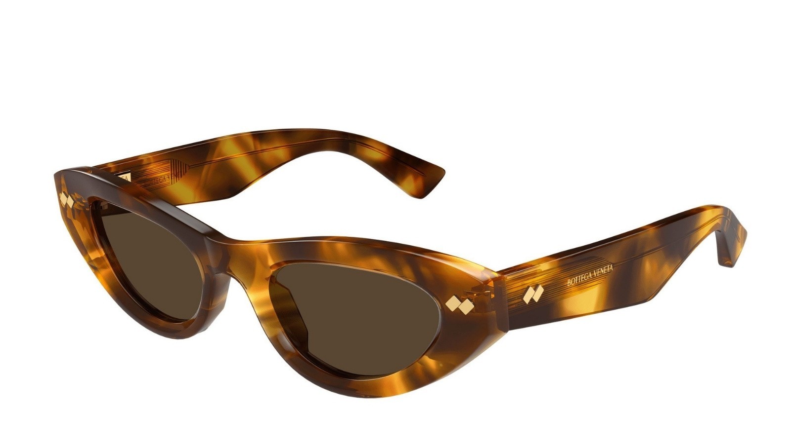 Occhiali da sole donna Luxury Bottega Veneta BV1350S 002 havana havana brown nuova collezione