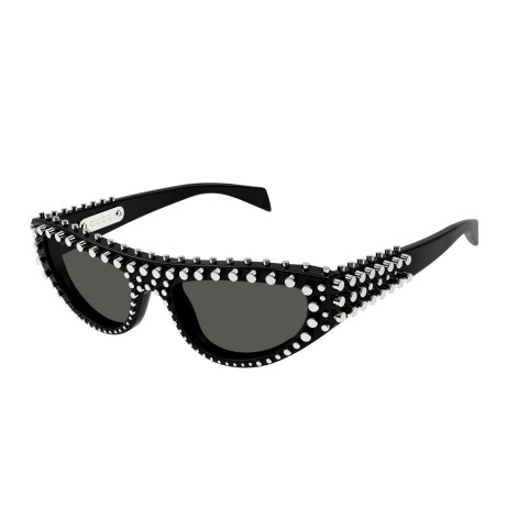 Occhiali da sole donna Luxury Gucci GG1919S 005 black black grey nuova collezione 2