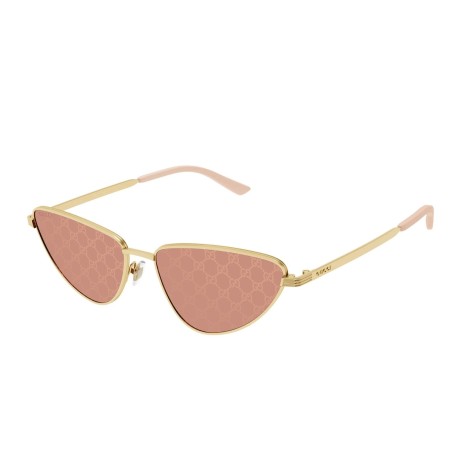 Occhiali da sole donna Luxury Gucci GG1879S 004 gold gold red nuova collezione 2