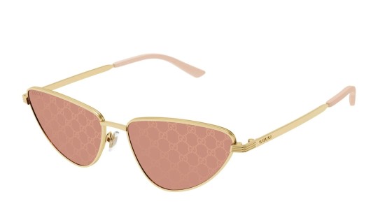 Occhiali da sole donna Luxury Gucci GG1879S 004 gold gold red nuova collezione