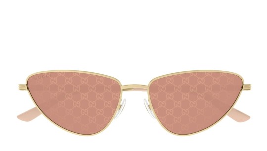 Occhiali da sole donna Luxury Gucci GG1879S 004 gold gold red nuova collezione Occhiali da sole donna Luxury Gucci GG1879S 004 gold gold red nuova collezione