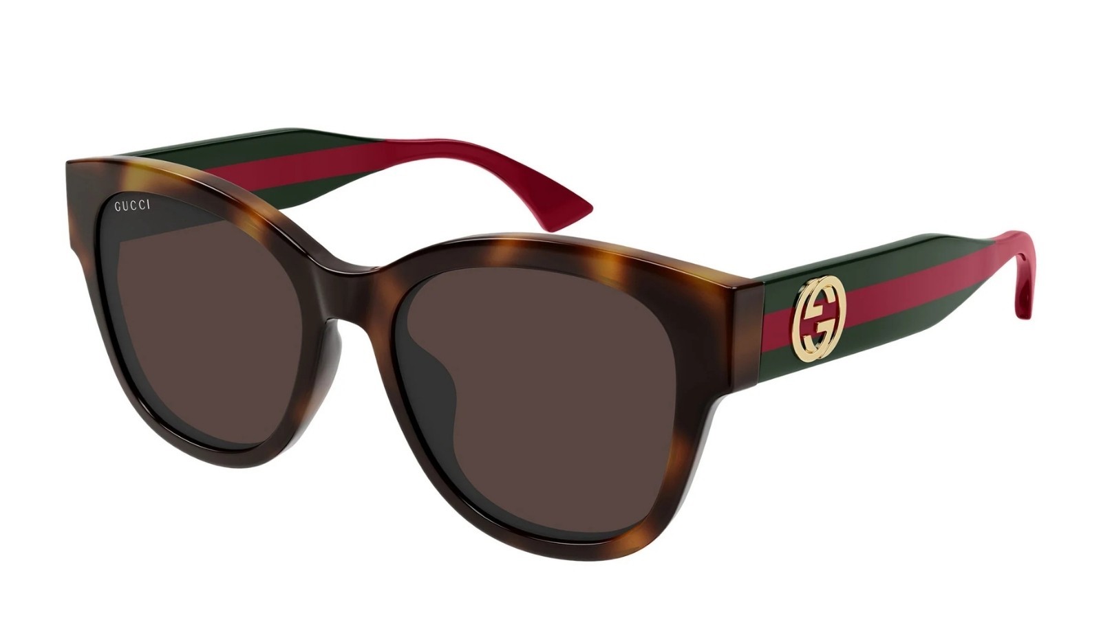 Occhiali da sole donna Luxury Gucci GG1866SK 002 havana green brown nuova collezione