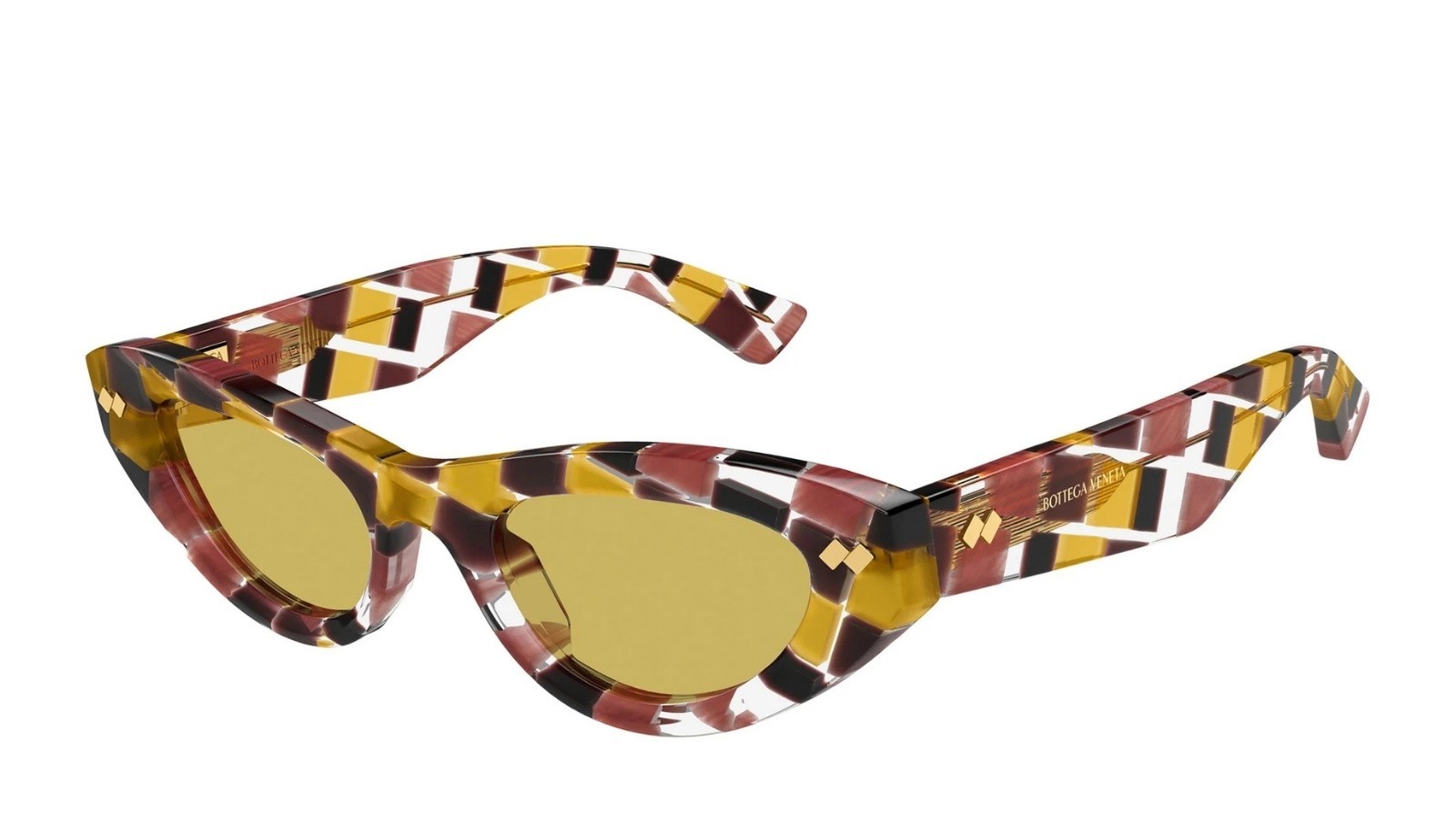 Occhiali da sole donna Luxury Bottega Veneta BV1350S 003 multicolor multicolor nuova collezione