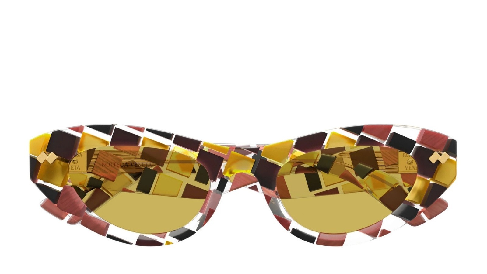 Occhiali da sole donna Luxury Bottega Veneta BV1350S 003 multicolor multicolor nuova collezione