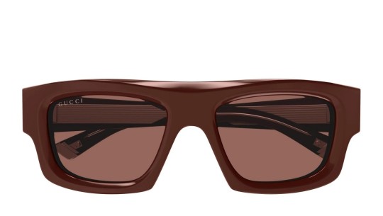 Occhiali da sole uomo Luxury Gucci GG1926S 003 burgundy burgundy bro nuova collezione