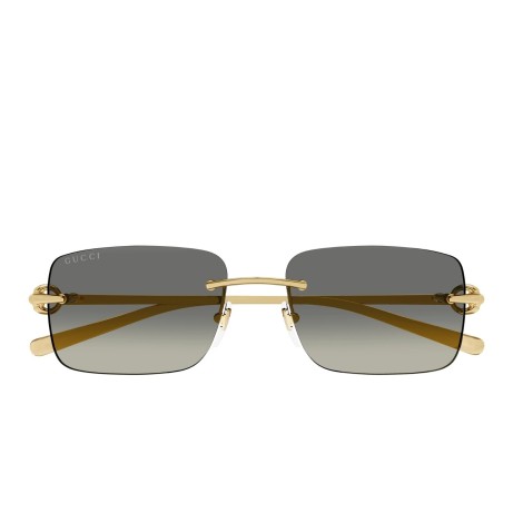 Gucci GG1703S 005 gold gold grey