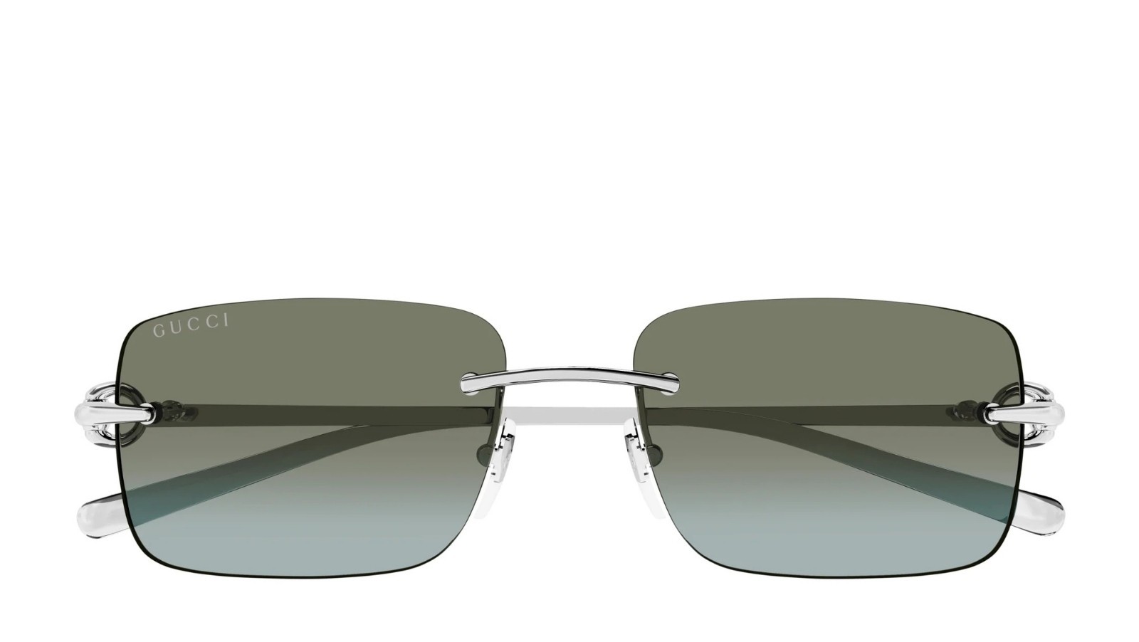 Occhiali da sole uomo Luxury Gucci GG1703S 007 silver silver brown nuova collezione