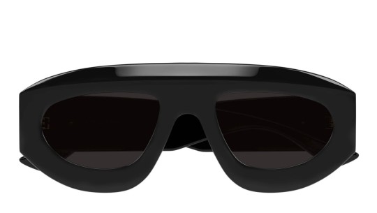 Occhiali da sole unisex Luxury Bottega Veneta BV1358S 001 black black grey nuova collezione