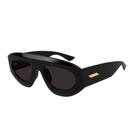 Occhiali da sole unisex Luxury Bottega Veneta BV1358S 001 black black grey nuova collezione 2