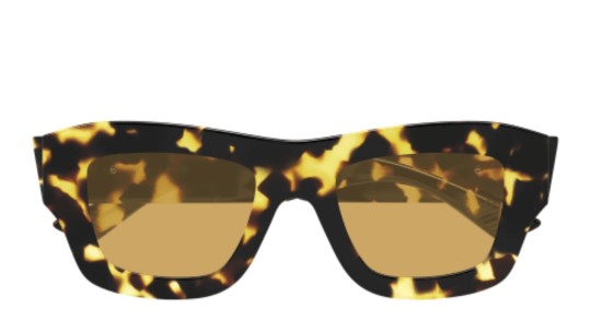 Occhiali da sole donna Luxury Bottega Veneta BV1357S 003 havana havana brown nuova collezione