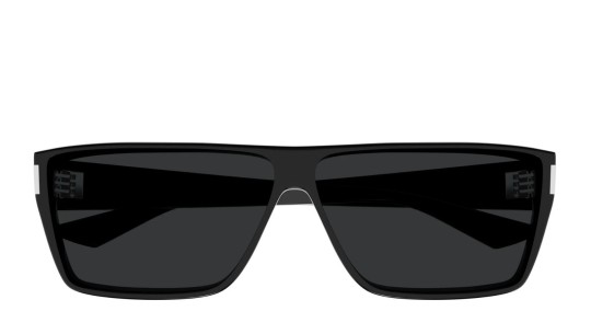 Occhiali da sole unisex Luxury Saint Laurent SL 757 001 black black black nuova collezione