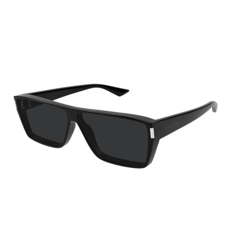 Occhiali da sole unisex Luxury Saint Laurent SL 757 001 black black black nuova collezione 2
