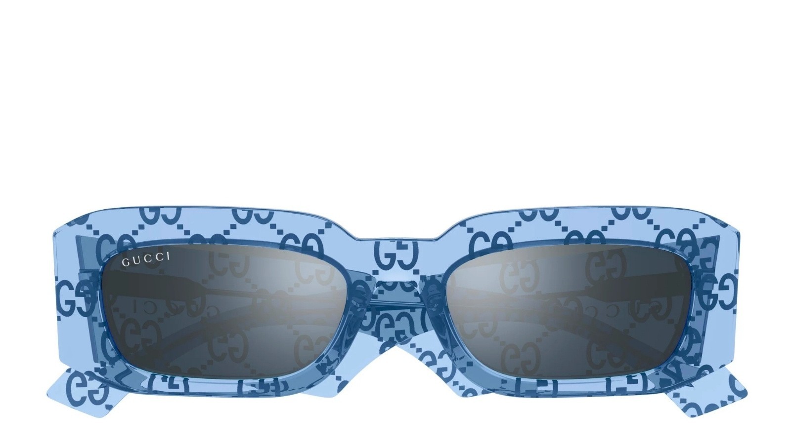 Occhiali da sole uomo Luxury Gucci GG1426S 006 light blue light blue nuova collezione