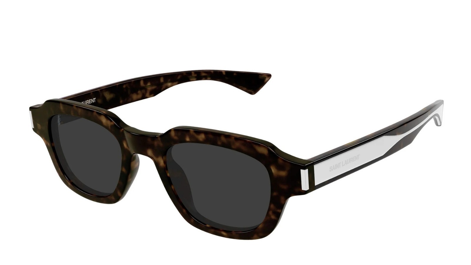 Occhiali da sole unisex Luxury Saint Laurent SL 791 002 havana crystal grey nuova collezione