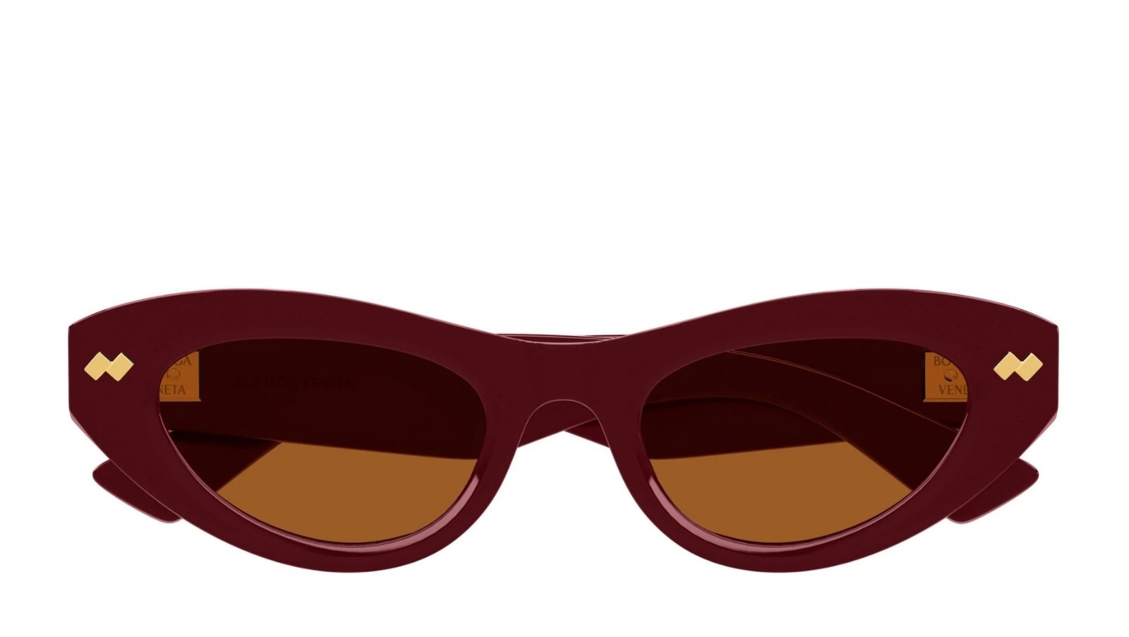 Occhiali da sole donna Luxury Bottega Veneta BV1350S 005 burgundy burgundy bro nuova collezione