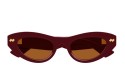 Bottega Veneta BV1350S 005 burgundy burgundy bro