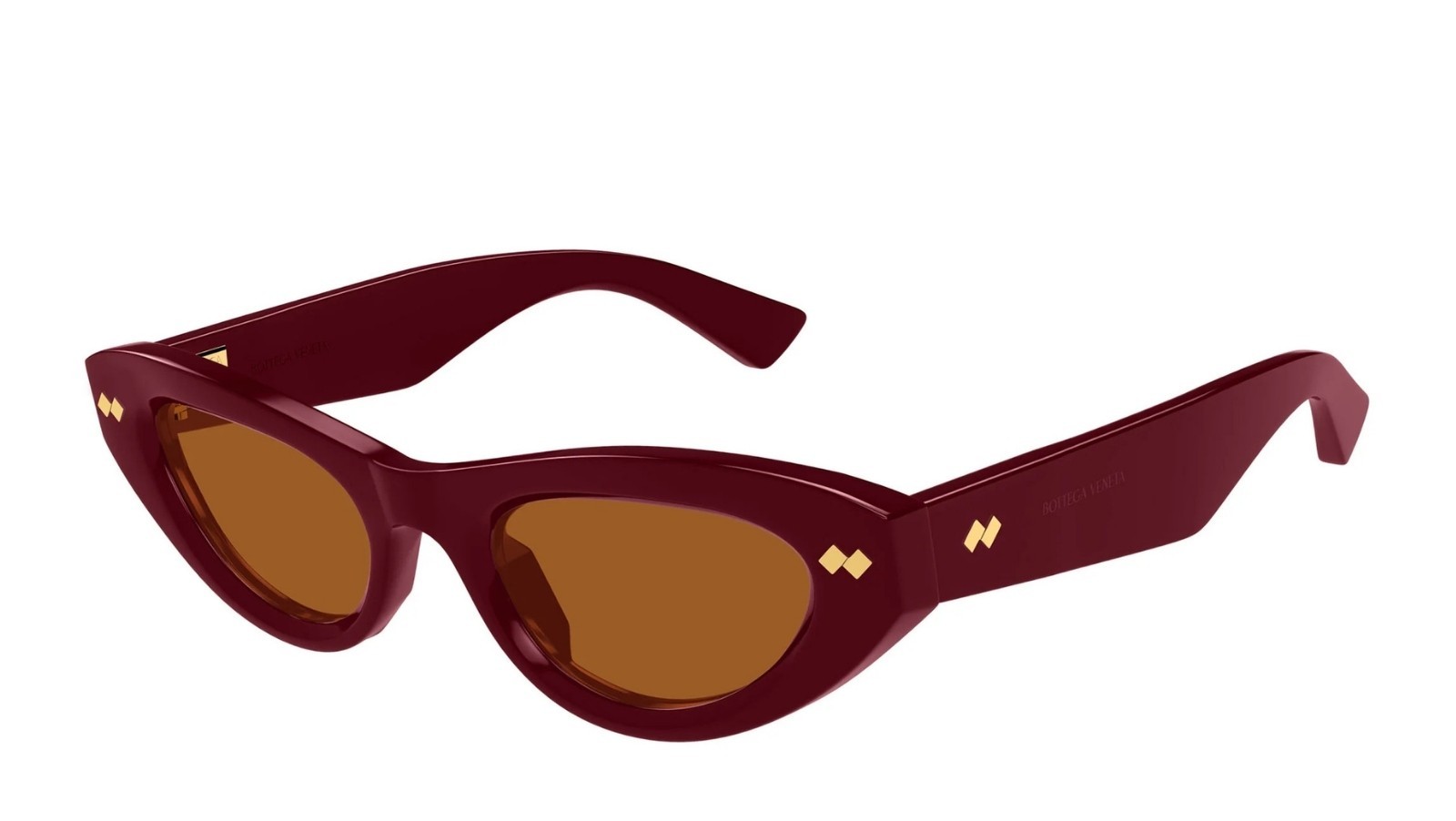 Occhiali da sole donna Luxury Bottega Veneta BV1350S 005 burgundy burgundy bro nuova collezione