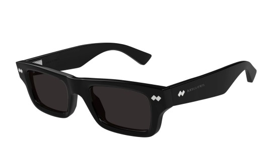 Occhiali da sole unisex Luxury Bottega Veneta BV1351S 001 black black grey nuova collezione