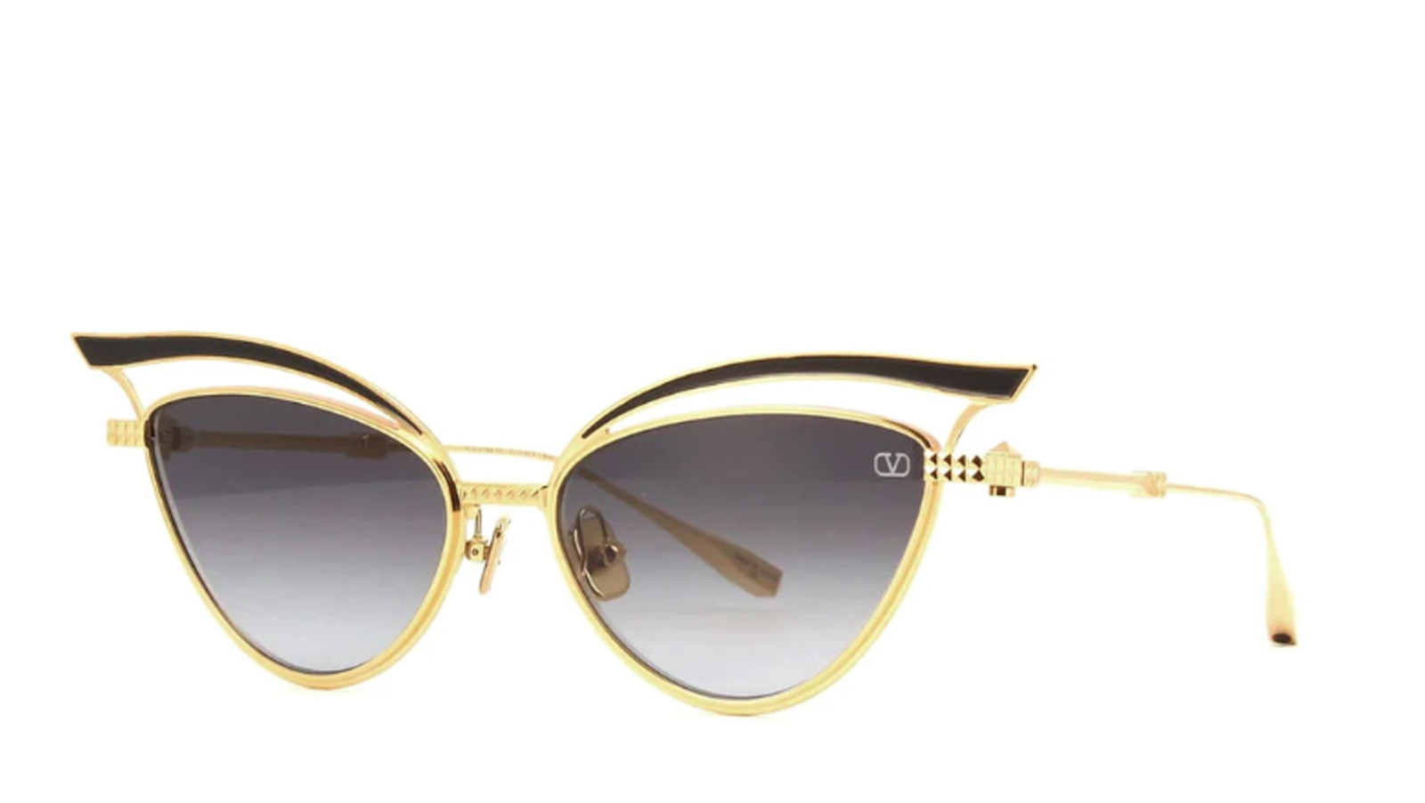 Occhiali da sole donna Luxury Valentino VLS-118A GLD BLK nuova collezione