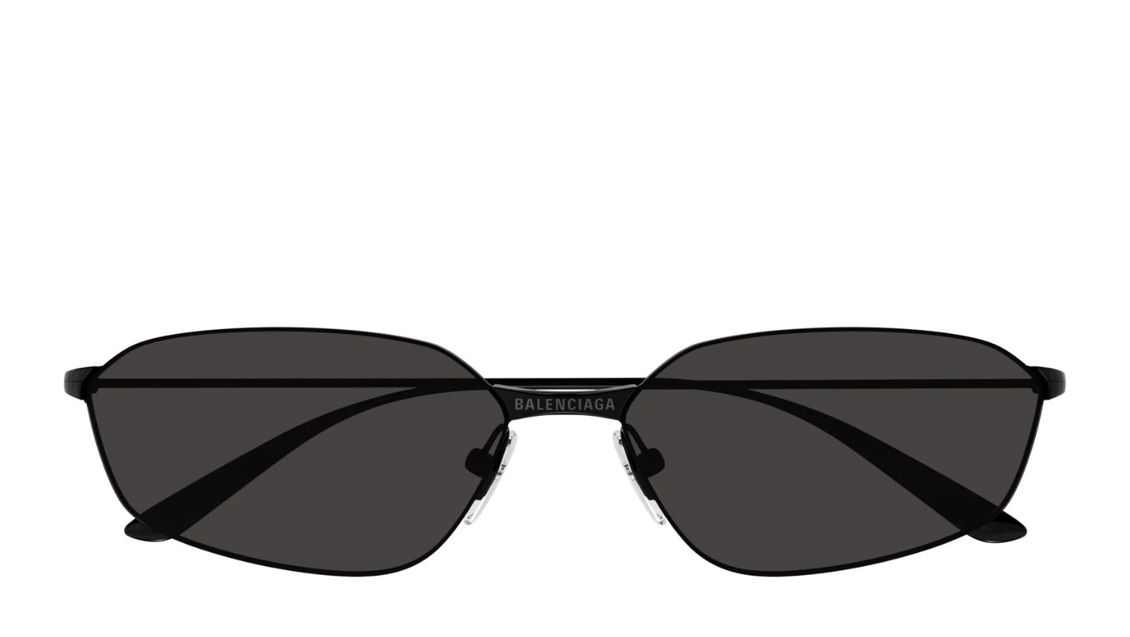 Occhiali da sole unisex Luxury Balenciaga BB0412S 001 black black grey nuova collezione