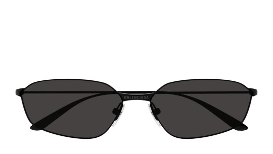 Occhiali da sole unisex Luxury Balenciaga BB0412S 001 black black grey nuova collezione