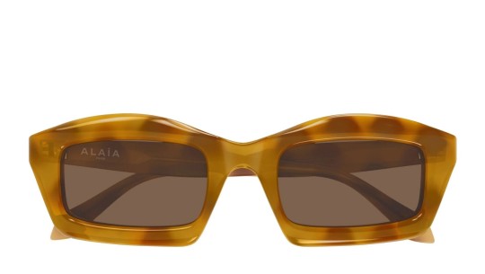 Occhiali da sole donna Luxury Azzedine Alaïa AA0089S 004 havana havana brown nuova collezione